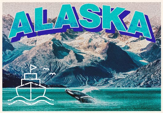 Alaska postcard