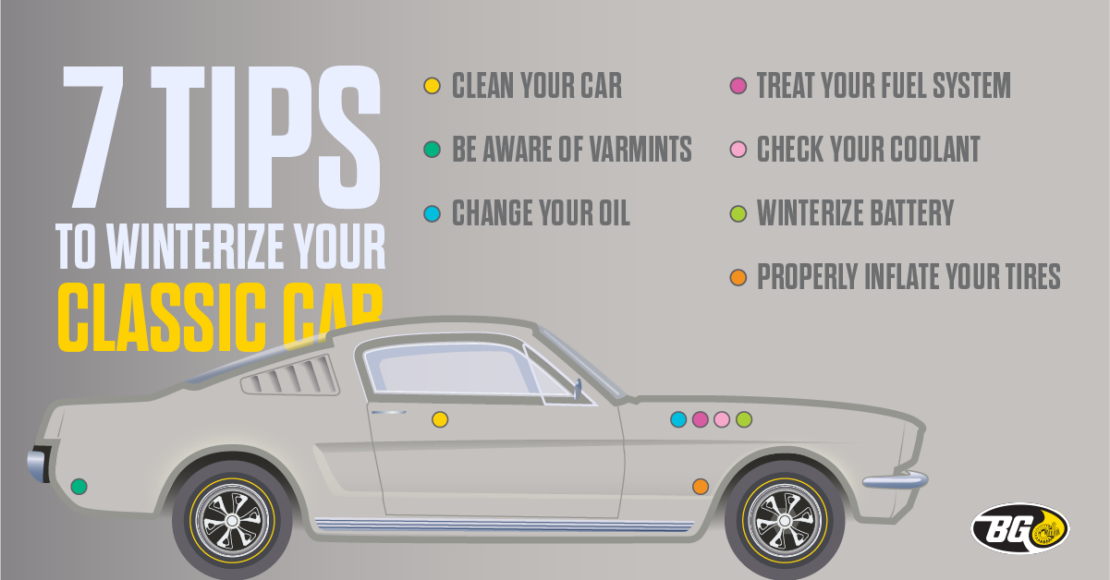 7 tips to winterize your classic car