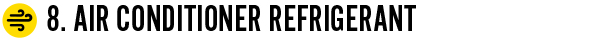 8. air conditioner refrigerant