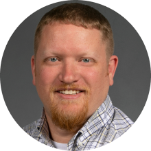Headshot of Chris McElroy, Technical Service Advisor.