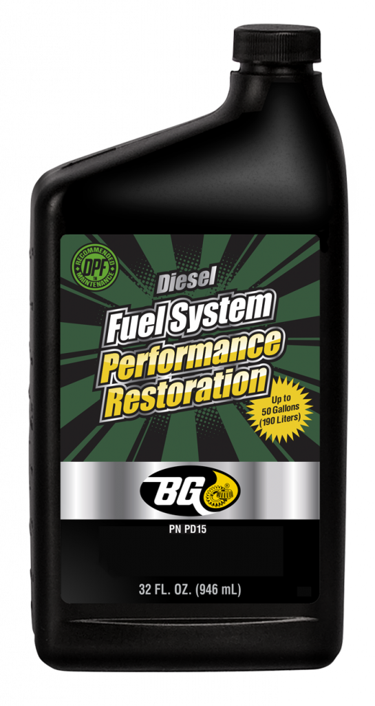 Diesel fuel system performance restoration for medium duty
