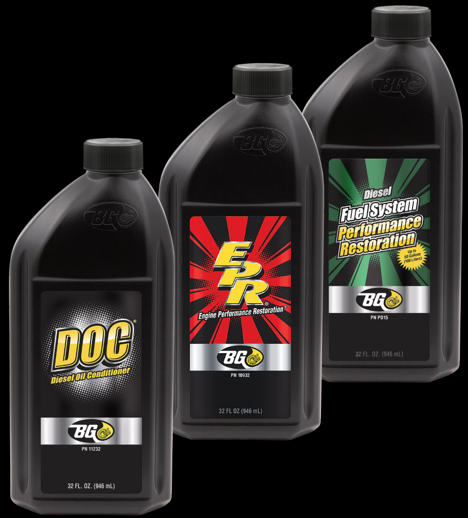 BG Diesel Service Products
