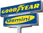 Goodyear Gemini Sign