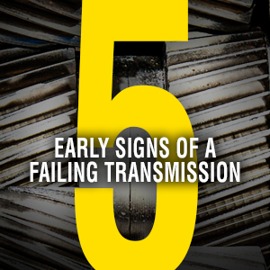 5 Early Signs of a Failing Transmission